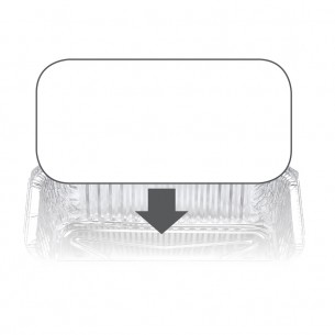 7122LB - Ovenable Container Board Lid